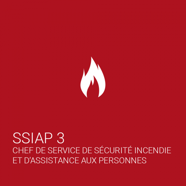Chef de Service de Sécurité Incendie et d'Assistance aux Personnes - SSIAP 3